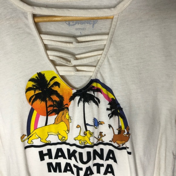 Disney The Lion King Hakuna Matata Strappy T-shirt - Picture 3 of 5